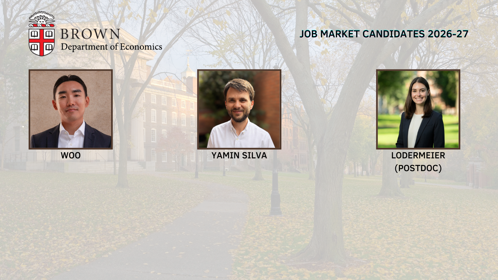 Job market candidates photos