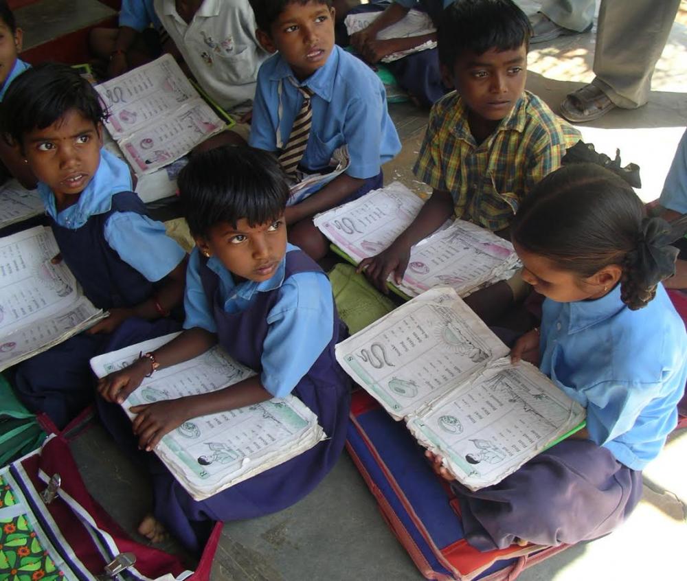 School children in Hyderabad